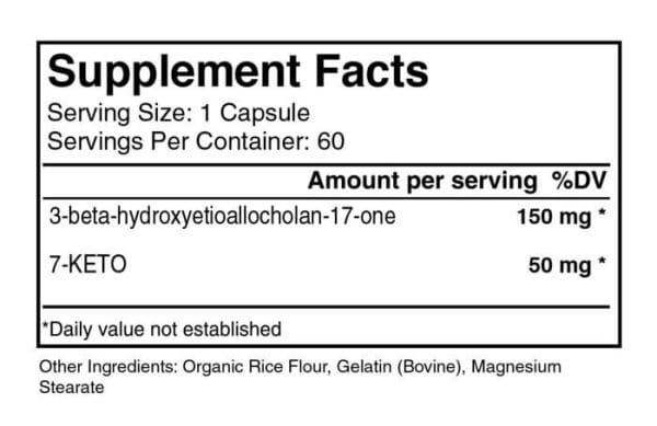 German Pharma TREN X Inhaltsstoffe Facts