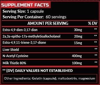 Hero Nutrition Shred Stack Inhaltsstoffe