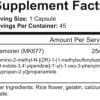 Lawless Labs IBUTA MK-677 Inhaltsstoffe Facts