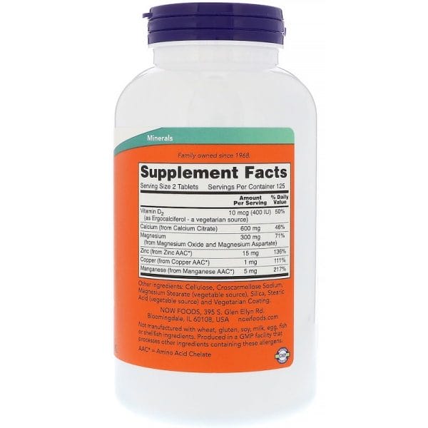 NOW-Foods-Calcium-Citrate-Inhaltsstoffe-Facts NOW Foods Calcium Citrate Inhaltsstoffe Facts