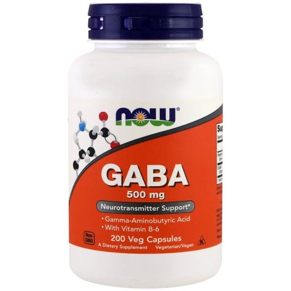 NOW-Foods-Gaba-500-mg-200-Veg-Caps NOW Foods Gaba 500 mg 200 Veg Caps