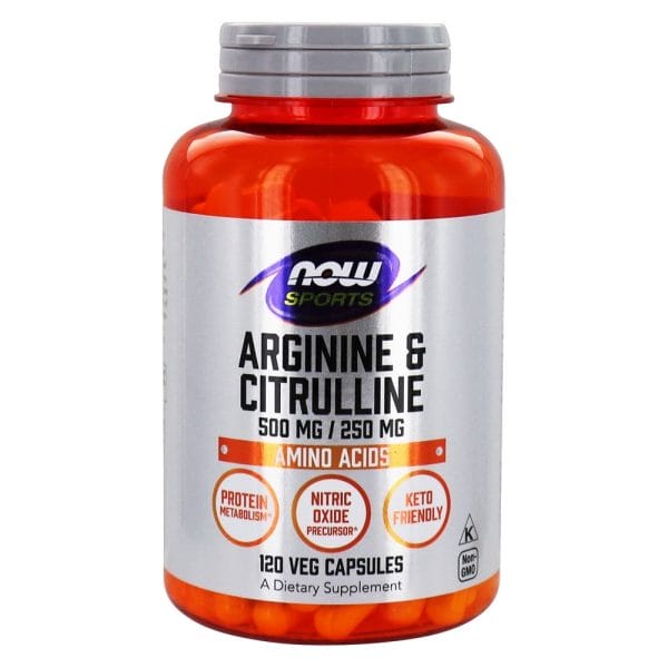 NOW-Foods-Arginine-Citrulline NOW Foods Arginine Citrulline