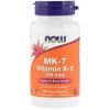 NOW Foods MK-7 Vitamin K-2 100 mcg 120 Veg Caps
