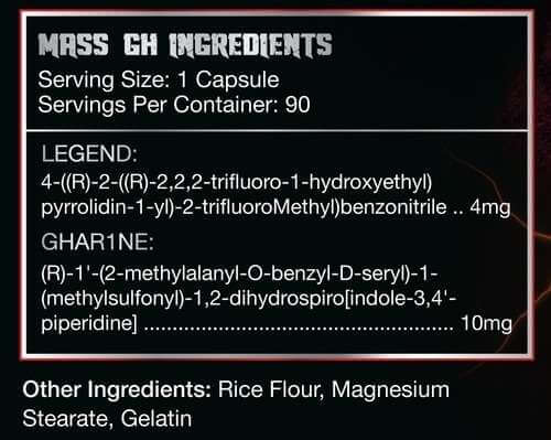 Olympus Labs Mass GH Inhaltsstoffe