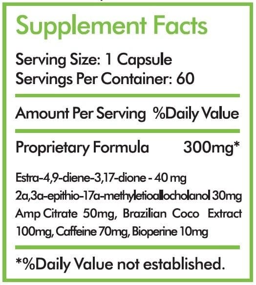 Orb Pharmaceuticals Ripfast Amped Inhaltsstoffe