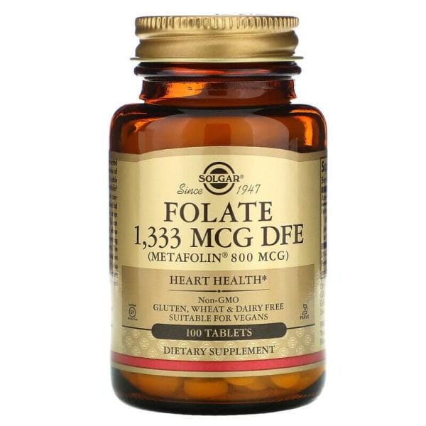 Solgar-Folate-1333mcg-DFE Solgar Folate 1333mcg DFE