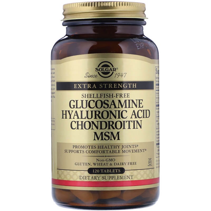 Solgar Glucosamine Hyaluronic Acid Chondroitin