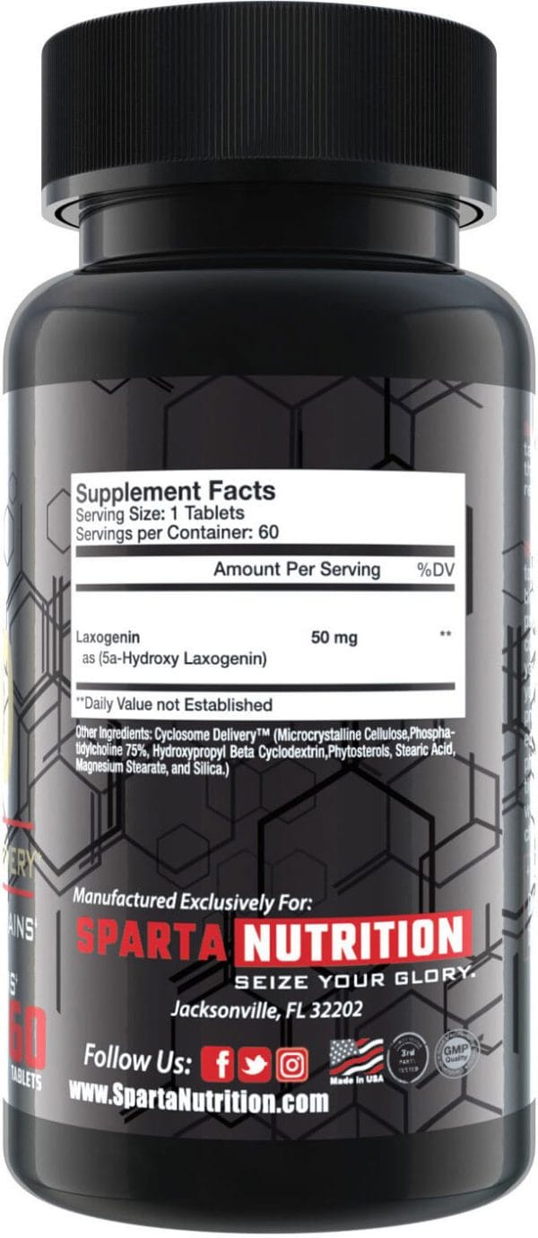 Sparta Nutrition Laxo 50 Inhaltsstoffe Facts