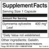 Swanson-Gymnema-Sylvestre-Leaf-400-mg-Inhaltsstoffe-Facts Swanson Gymnema Sylvestre Leaf 400 mg Inhaltsstoffe Facts