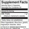 Swanson-Milk-Thistle-500-mg-Inhaltsstoffe-Facts Swanson Milk Thistle 500 mg Inhaltsstoffe Facts