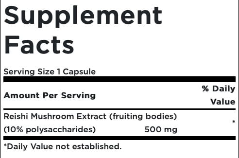 Swanson-Superior-Herbs-Reishi-Mushroom-Extract-500-mg-Inhaltsstoffe-Facts Swanson Superior Herbs Reishi Mushroom Extract 500 mg Inhaltsstoffe Facts