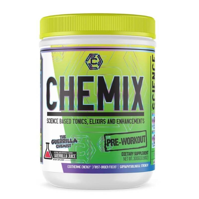 The Guerrilla Chemist’s Chemix Pre-Workout Booster