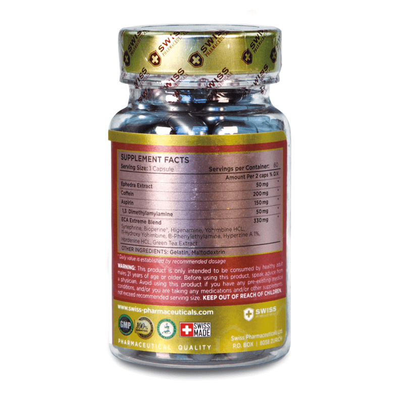 SWISS Pharmaceuticals ECA Extreme - Fatburner Guru