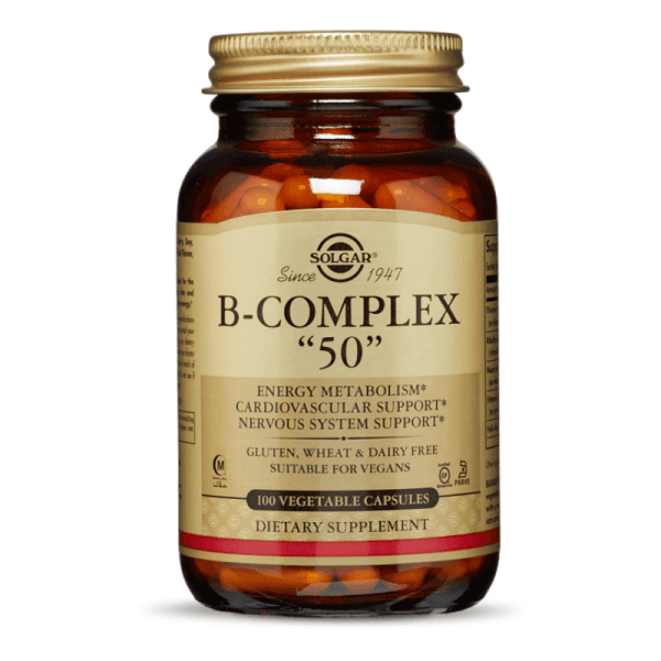 SOLGAR B-Complex “50” 100 capsules
