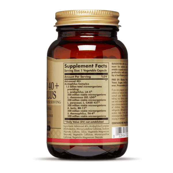 SOLGAR Advanced 40+ Acidophilus