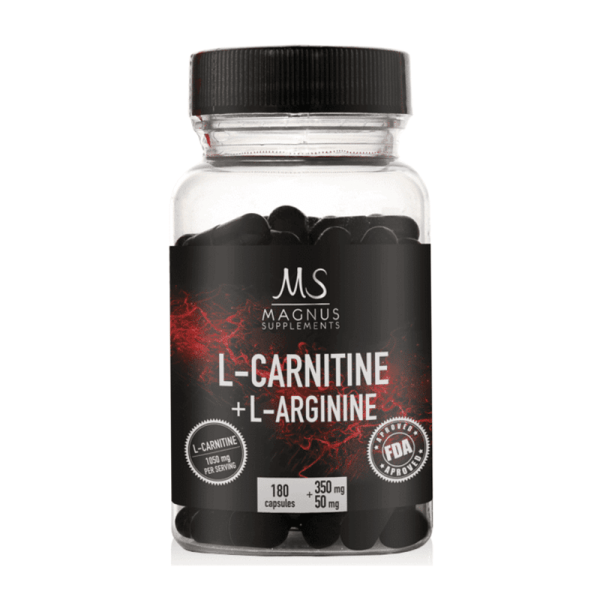 MAGNUS Supplements L-Carnitine L-Arginine
