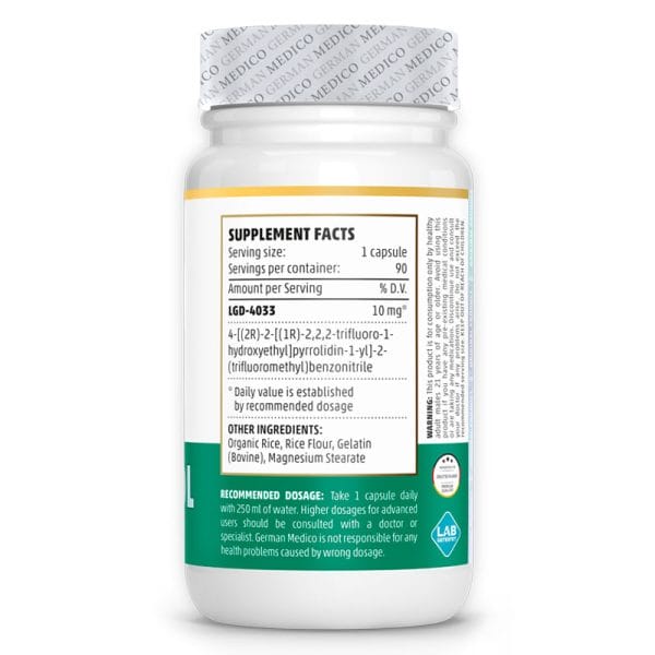 GERMAN MEDICO Ligandrol LGD-4033 Inhaltsstoffe