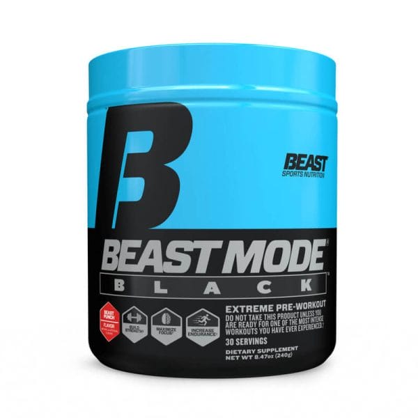 Beast Sport Nutrition Beast Mode Black