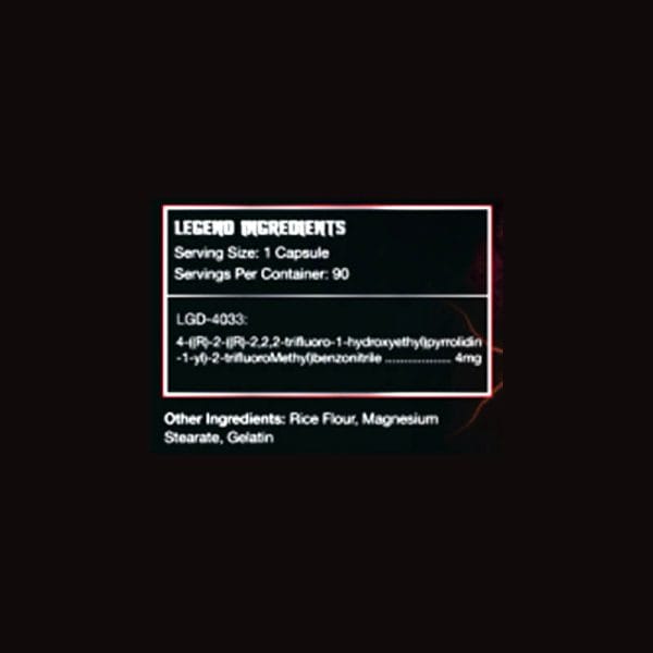 Olympus Labs LEGEND LGD-4033 Inhaltsstoffe