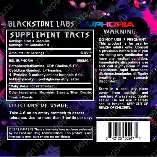 Blackstone-Labs-euphoria-RX-Ingredients Euphoria Rx Blackstone Labs Inhaltsstoffe