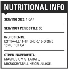 Brawn Nutrition Trena-V Inhaltsstoffe