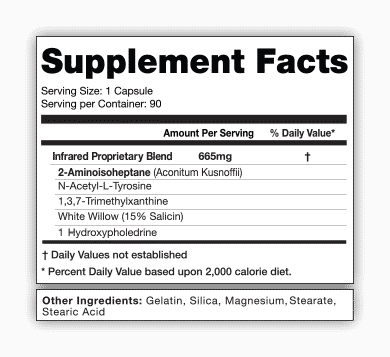 GoldStar Infrared Inhaltsstoffe