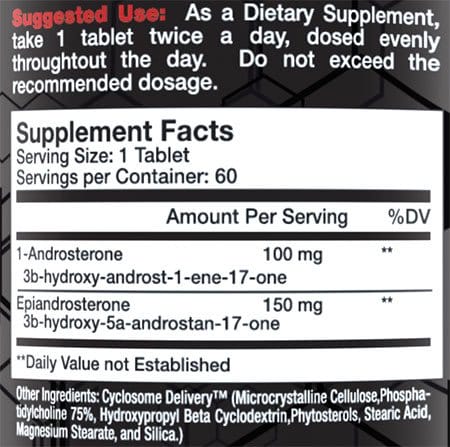 Sparta Nutrition Spartan Hard V2 Inhaltsstoffe
