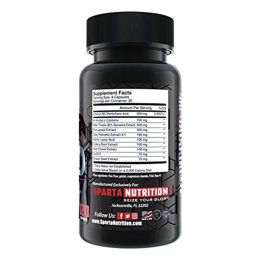Sparta Nutrition Spartan Shield Inhaltsstoffe